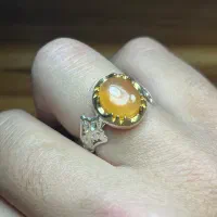 انگشتر پر برکت عقیق یمنی شرف الشمس