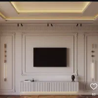 فروش درب خام کشویی tv wall|میز تلویزیون|جم, |دیوار