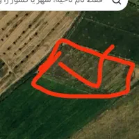 فروش ۱۰۰۰متر زمین کشاورزی در روستای پر اب رند