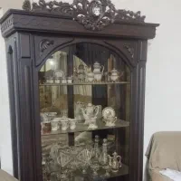 ویترین چوپ گردو|بوفه، ویترین، کنسول|شاهینشهر, شهرک سایت|دیوار