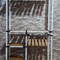 رگال لباس  کمد لباس سفید مشکی  مدل k312|جاکفشی، کمد، دراور|تهران, سنگلج (شاپور)|دیوار