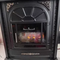 بخاری مشکی در حد نو