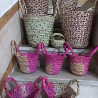 سبدهای حصیری