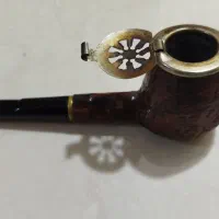 پیپ آنتیک دست ساز قدیمی کلکسیونی چوب برایر|کلکسیون اشیاء عتیقه|اسلامشهر, شهرک قائمیه|دیوار