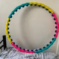 حلقه ورزشی سنگین با شیار ژله ای