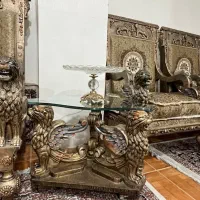 مبل استیل و سرویس غذا خوری|مبلمان خانگی و میز عسلی|محمدشهر, محمدشهر|دیوار