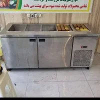 خریدار یخچال بستنی ، ایستاده ،تک درب