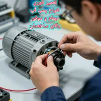 سیم‌پیچی  موتور، دینام و تعمیر انواع بالابر و پمپ