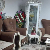 مبل ۷نفره طرح سلطنتی  جنس مخمل وگنجه