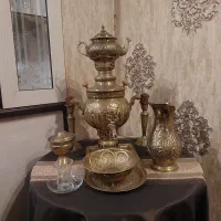 سماور برنجی ۴ لیتری|کلکسیون اشیاء عتیقه|تهران, باغ فیض|دیوار