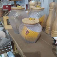 بانکه پیرکس درب بامبو|ظروف سرو و پذیرایی|لردگان, |دیوار