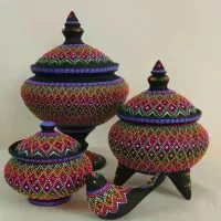 نقطه کوبی روی سفال