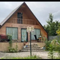 کلبه سوییسی استخر دار تک خواب بزرگ کد 022