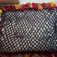 پرده سنتی ریسه ای دستبافت قدیمی|پرده، رانر، رومیزی|تهران, سعادت‌آباد|دیوار