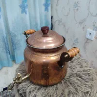 کتری مسی شیردار|قوری، کتری، قهوه‌ساز دستی|مشهد, شهید مطهری|دیوار