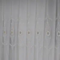 پرده .زیر پرده ای و تور ۵ونیم متر|پرده، رانر، رومیزی|مشهد, طلاب|دیوار