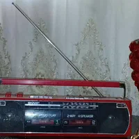 رادیوضبط شارپ اصل ژاپن|سیستم صوتی خانگی|شازند, |دیوار