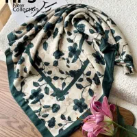 متنوعترین کالکشن پاییزه، روسری نیلا دستدوز