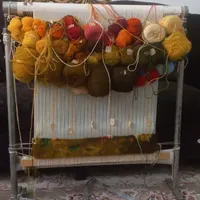 تابلو فرش نیمه کاره