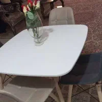 صندلی پایه چوب|میز و صندلی غذاخوری|جیرفت, |دیوار