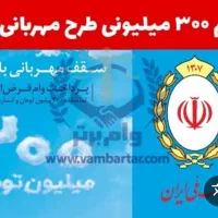 وام طرح مهربانی بانک ملی ایران