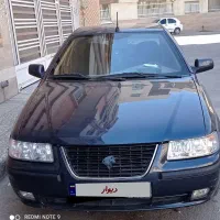 سمند EF7 آبی متالیک تمیز