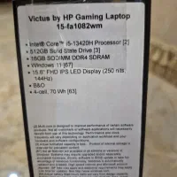 laptop hp victua15 fa1082wn بسیار تمیز|رایانه همراه|تهران, جوادیه|دیوار