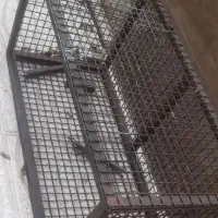 سبد زباله وآکواریوم وساعت دیجیتالی