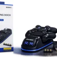 پایه شارژدسته PS4شارژر دودسته DualSenseاصلی آکبند