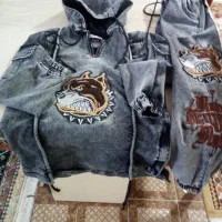 سویشرت وشلوار جین پسرونه