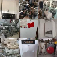 ( خریدار ) پکیج رادیاتور چیلر فن کوئل موتورخانه .