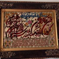 انواع تابلو قالی دستباف گل ابریشم نونو و در حد نو|تابلو فرش|اصفهان, ملک‌شهر|دیوار