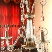 لوستر کریستالی|لوستر و چراغ آویز|نجف‌آباد, ویلاشهر|دیوار