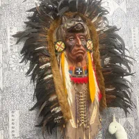 سرخپوست وارداتی با متریال پر چرم وگلدوزی