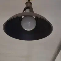 فروش لوستر آویز گرد و لامپ شمعی