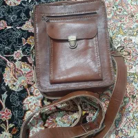 کیف چرم طبیعی دست‌دوز