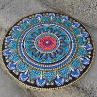 اموزش هنر زیبا نقطه کوبی و دات ماندالا سراسر ایران