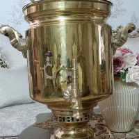 سماور ۲۰لیتری ذغالی کوره مسی