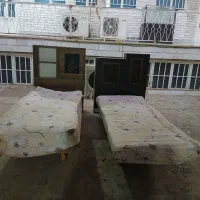 تخت خواب ام دی اف|تخت و سرویس خواب|قم, زنبیل آباد|دیوار