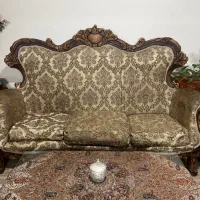 مبل  و نهار خوری استیل چوب