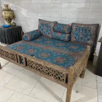 تخت و میز و صندلی چوبی|کافیشاپ و رستوران|کرج, کمالشهر|دیوار