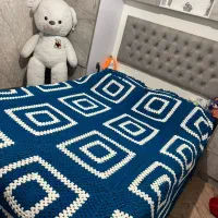 رو تختی دست بافت