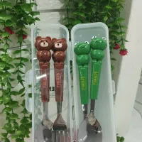 قاشق چنگال دسته فانتزی|ظروف سرو و پذیرایی|کرج, المهدی|دیوار