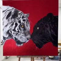 تابلو نقاشی رنگ روغن