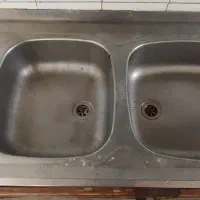 سینک دو لگن روکار