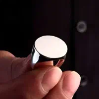 انگشتر نقره دست ساز مردانه ۹۹۹ عیار (پافیلی)