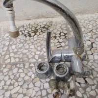 شیر آب سینک کارکرده|لوازم سرویس بهداشتی|رودسر, |دیوار