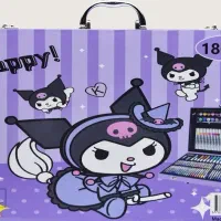 ست رنگ آمیزی کرومی و ملودی چمدانی ۱۸۰ قطعه