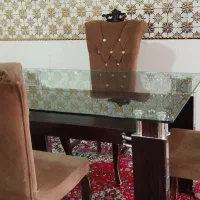 میز نهاردخوری ۴ نفره|میز و صندلی غذاخوری|کوهدشت, |دیوار