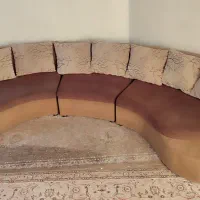 مبل مدل لوبیا به همراه میز نهارخوری ست